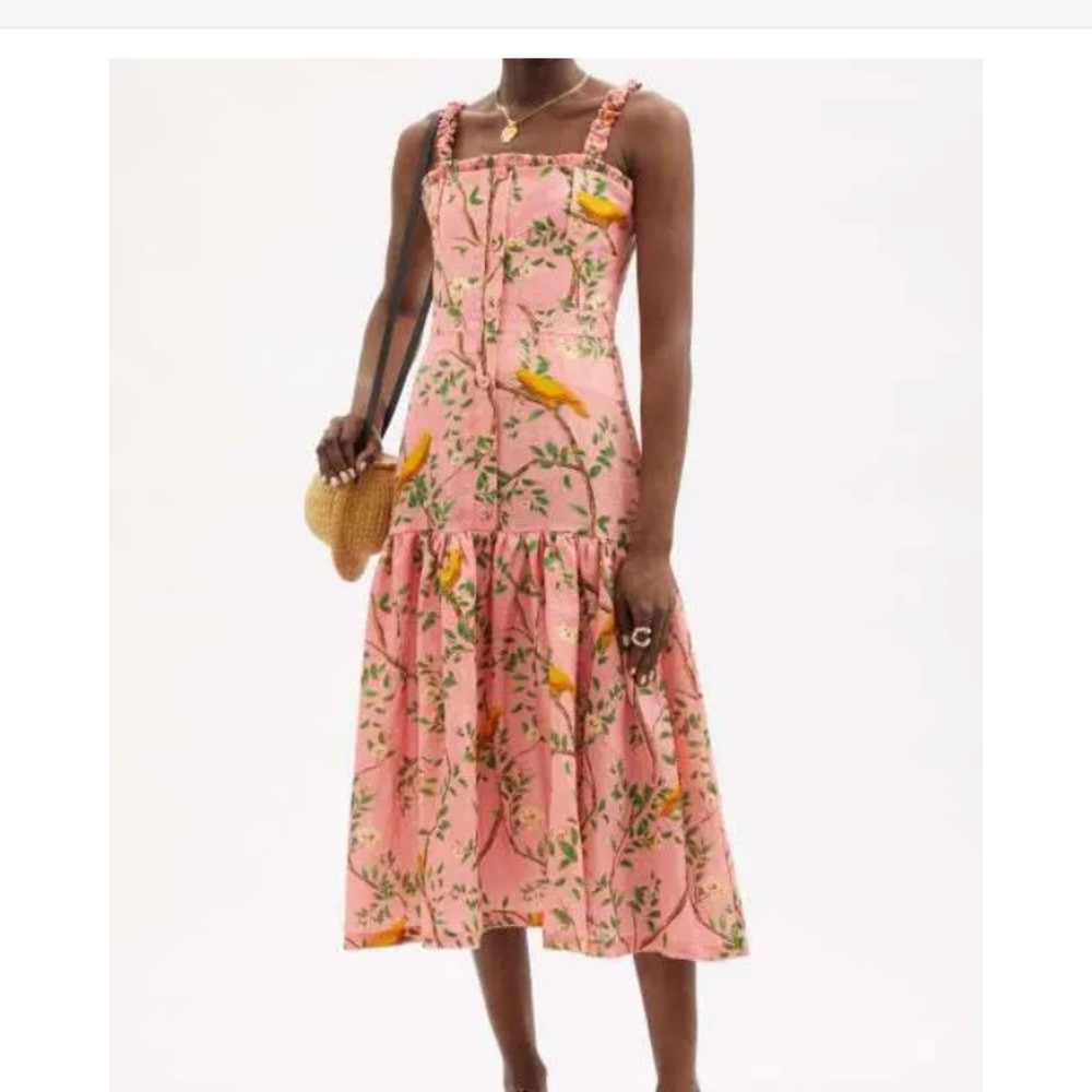 Nispero Canaria dress,XS, Agua Bendita